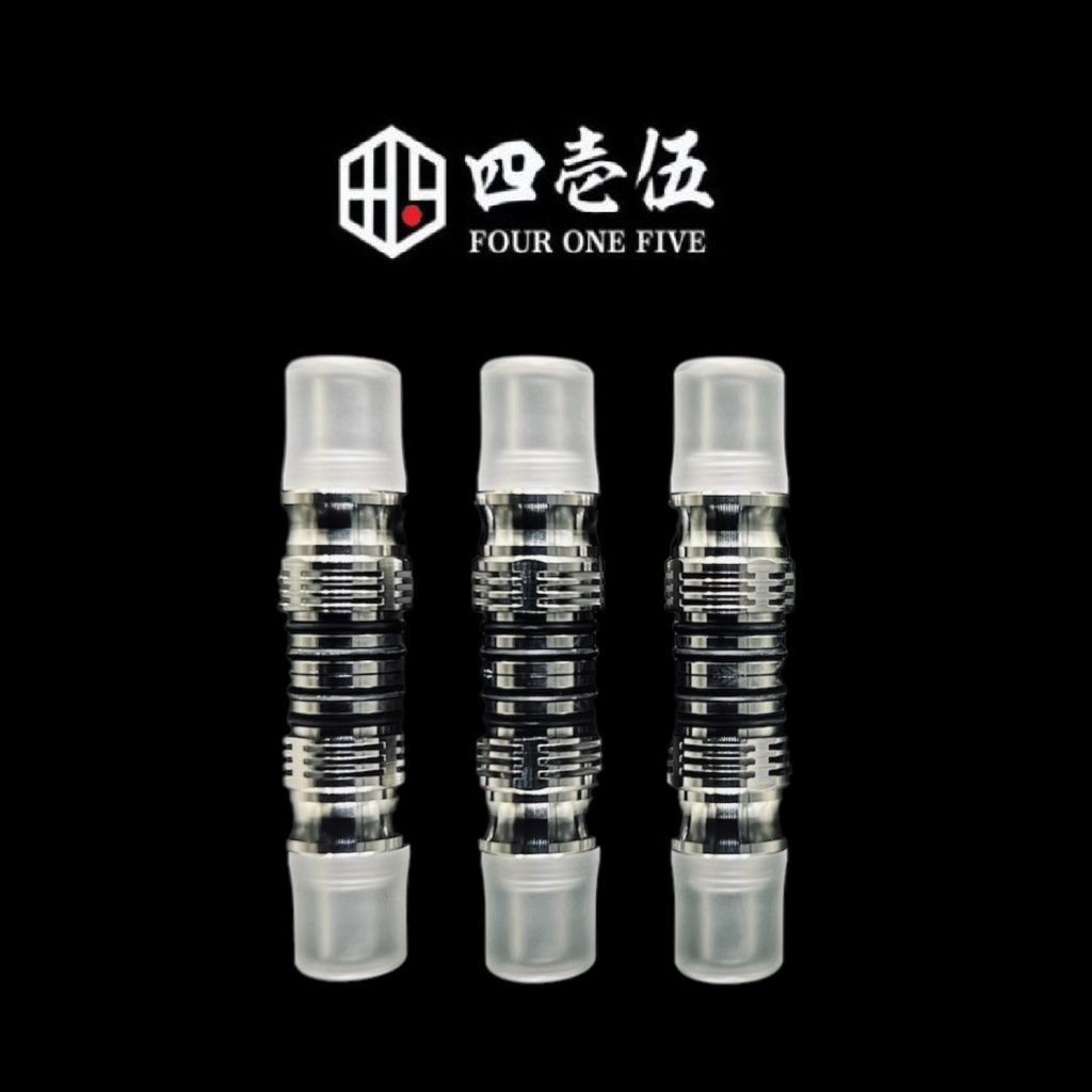 Katana V Drip Tip Reborn Clear Pctg Four One Five Atelier Del Vapore