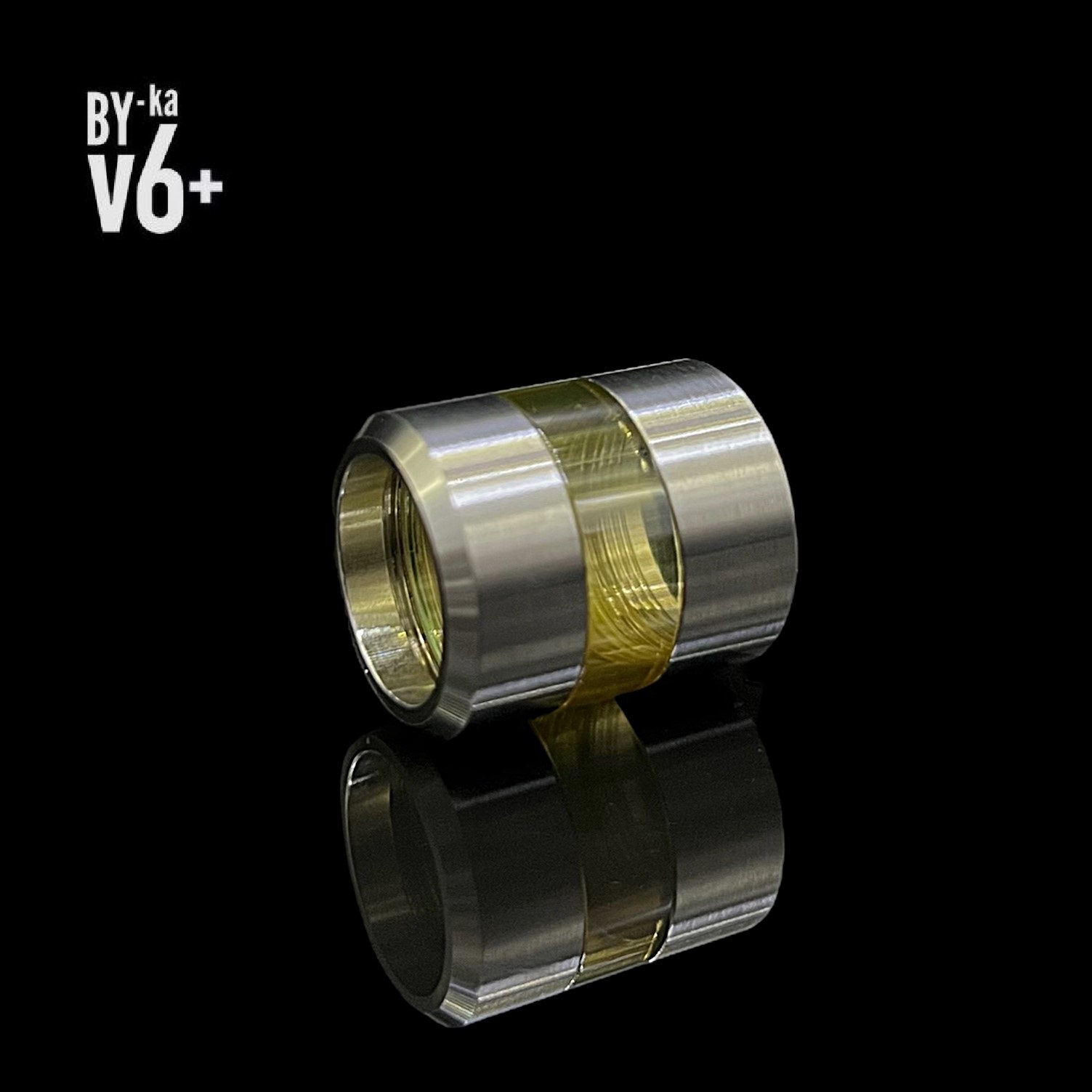 BY-ka v.6+ RTA Nano Combi Ultem/Inox Tank - Vape Systems