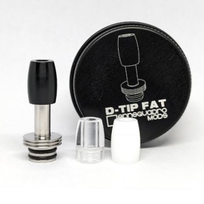 D-TIP Fat Modular Drip Tip - Ennequadro Mods atelier del vapore