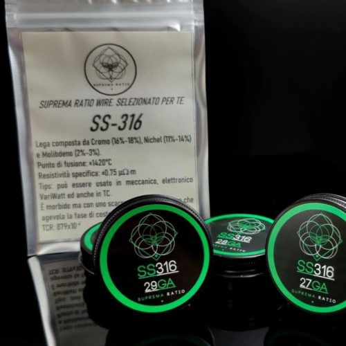 Suprema Ratio - SS316 28ga 10m