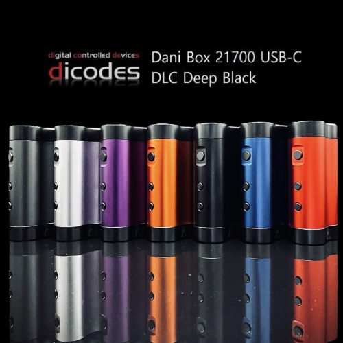 Dani Box 21700 USB-C DLC Deep Black - Dicodes