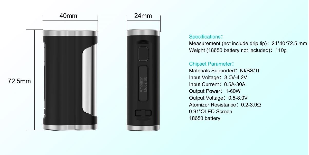Box K1 Black - Ambition Mods - immagine 5