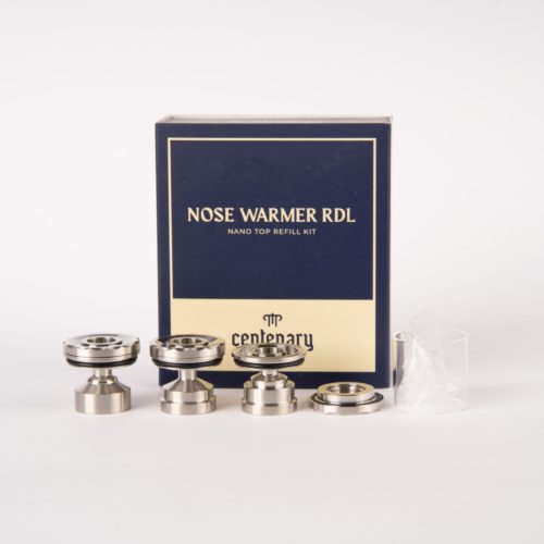 Diplomat MTL/RDL RTA Nose Warmer RDL Nano Top Refill Kit BRUSHED - Centenary Mods