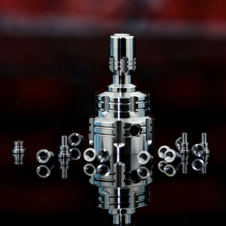 Resist RTA Top Cap Kit Ti - YG Creations