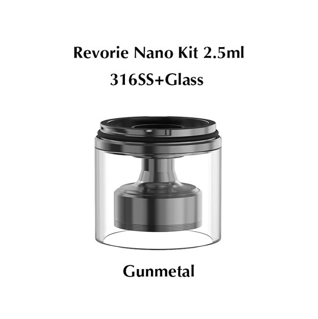 Revorie RDL/DL RTA Nano Kit 2,5ml GunMetal - Ambition Mods