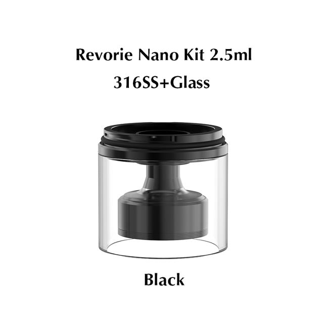 Revorie RDL/DL RTA Nano Kit 2,5ml Black - Ambition Mods