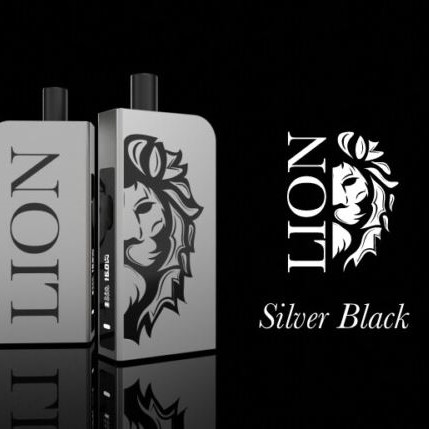Lion Pod Mod Silver/Black - Hellvape x La Tabaccheria