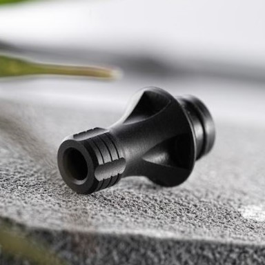 Rook 510 Drip Tip RDL Black Delrin - Protocol Vape Tech