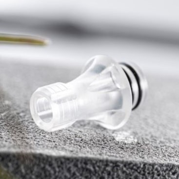 Rook 510 Drip Tip DL PC Clear - Protocol Vape Tech