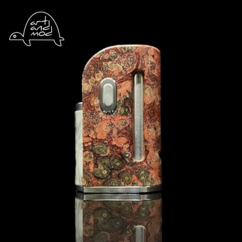 Nameless V2 Elder Burl Stabilized + White/Black Resin di Art&Mod