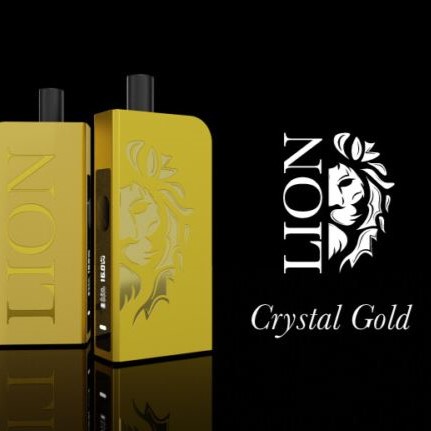 Lion Pod Mod Crystal Gold - Hellvape x La Tabaccheria