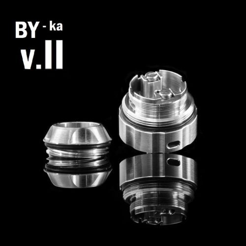 BY-ka V.11 Base e Top Cap prodotto da Vape Systems disponibile all'Atelier del Vapore tra i migliori prodotti per sigaretta elettronica