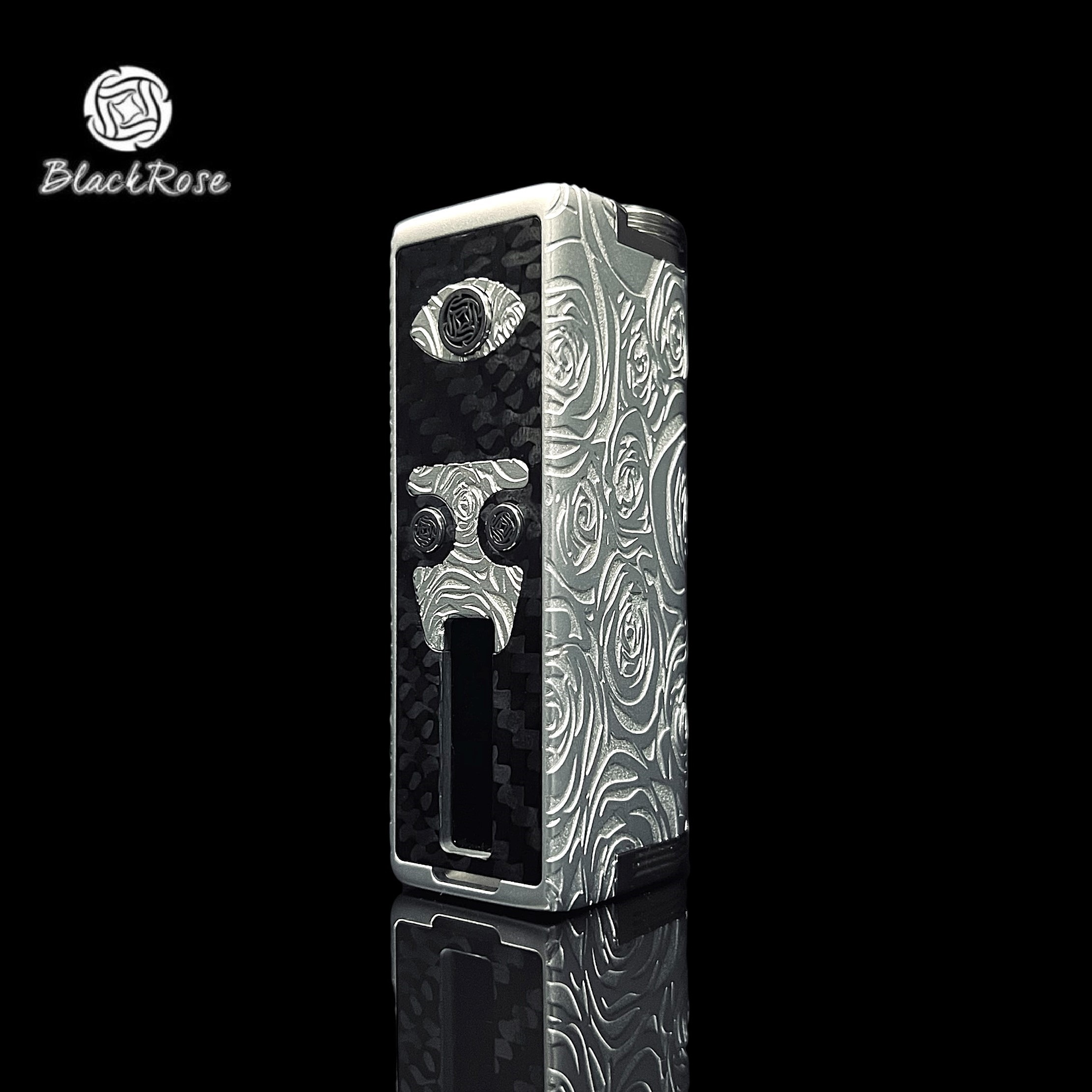 EVO-R Engraved Siver - BlackRose