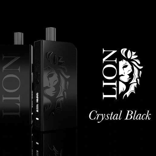 Lion Pod Mod Crystal Black - Hellvape x La Tabaccheria