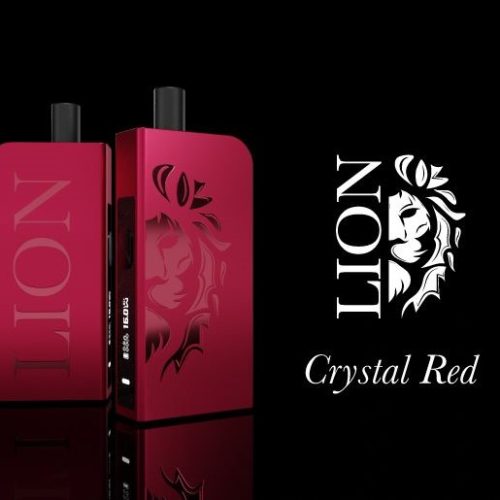 Lion Pod Mod Crystal Red - Hellvape x La Tabaccheria