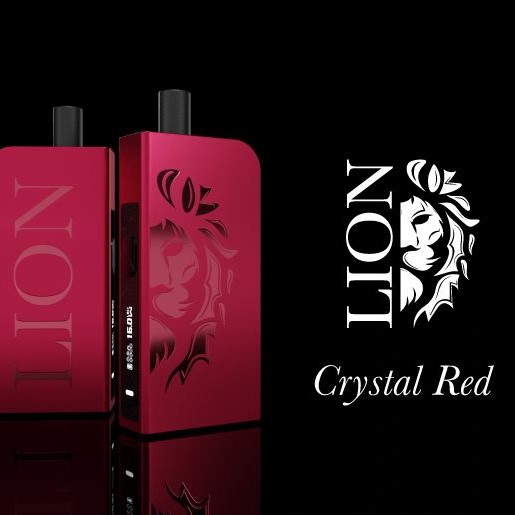Lion Pod Mod Crystal Red - Hellvape x La Tabaccheria