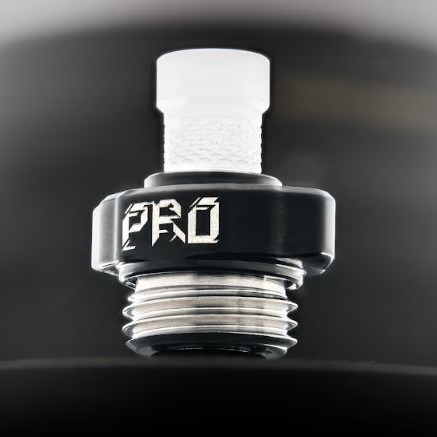 Tensor Drip Tip Black SS + PC - Protocol Vape Tech