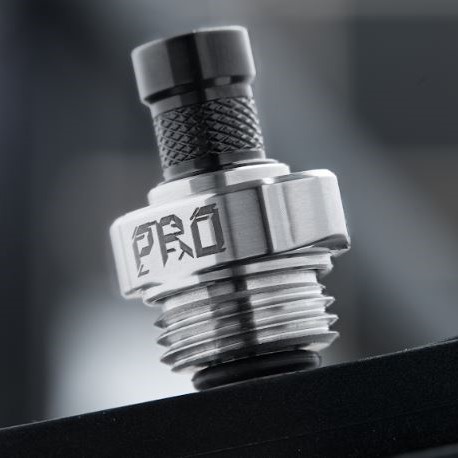 Tensor Drip Tip SS + Black SS - Protocol Vape Tech