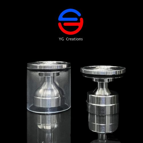 Asylum RTA V3 Short tank Kit SS - YG Creations