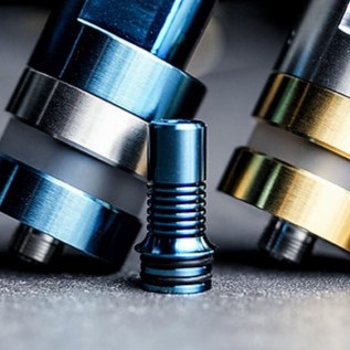 Monad RDTA Drip Tip P.A.H. V1 DT Ver.T Blue - Xtra Mile Vape