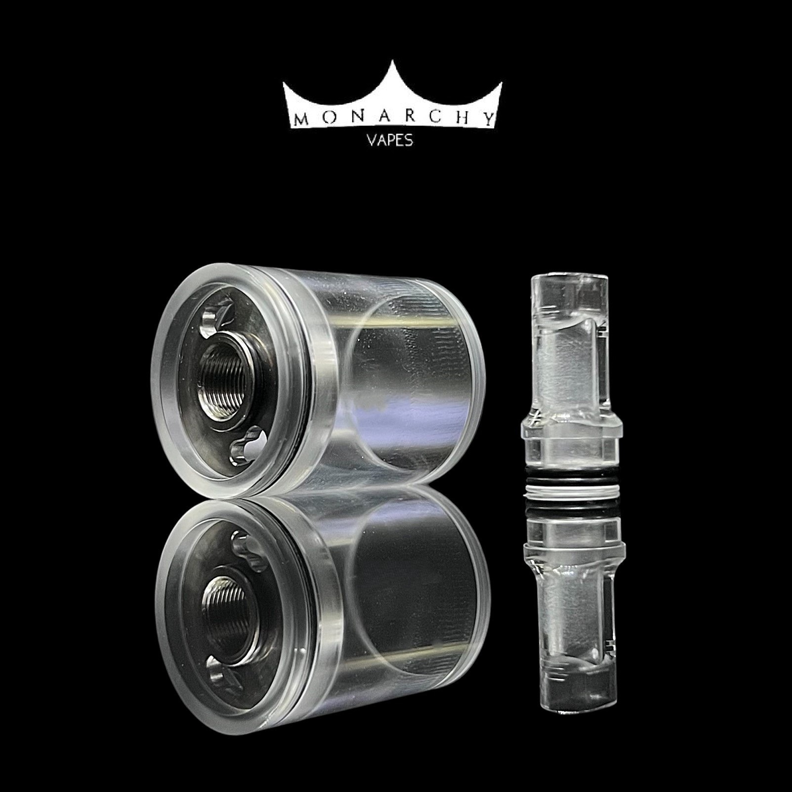 OST-R MNCH TANK Long Clear Cap SS - Monarchy